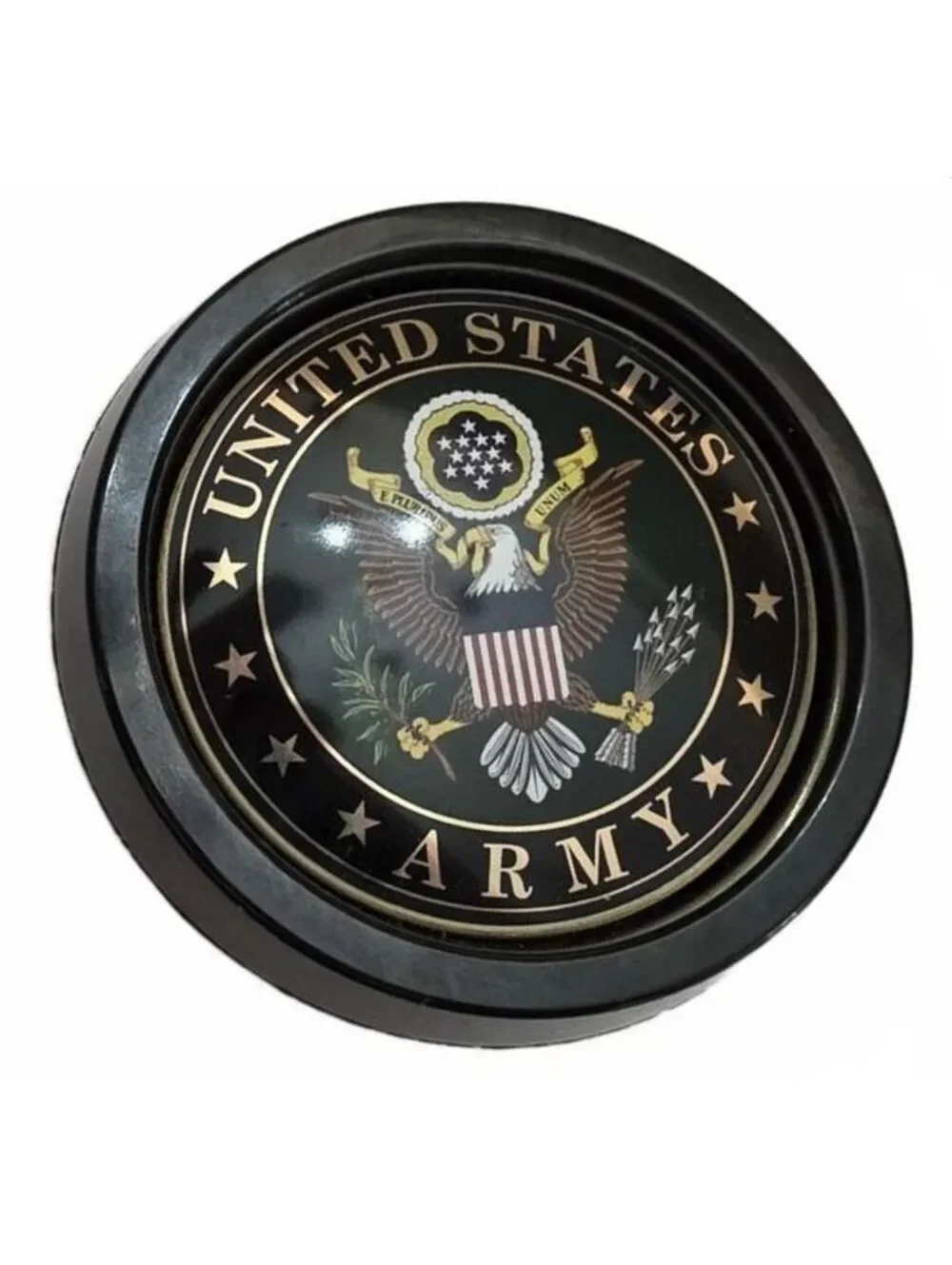 4 Vintage Lustre Craft Cookware Lid Knobs Custom 3D US Army
